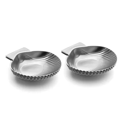 Outset All-Purpose Grillable Stainless Steel Seashells