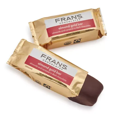 Fran’s Chocolates Almond Gold Bar