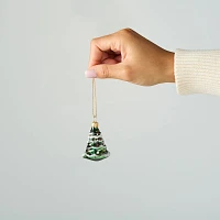 Sur La Table Holiday Glass Ornaments, Set of 3