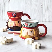 Sur La Table Figural Nutcracker Mugs