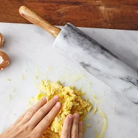 Sur La Table Marble Rolling Pin with Handles