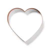 Sur La Table Heart Copper-Plated Cookie Cutter