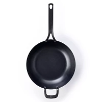 BK Black Steel Wok, 12"