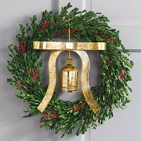 Preserved Flax Boxwood Wreath