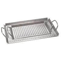 Stainless Steel Grill Grids, Set of 2