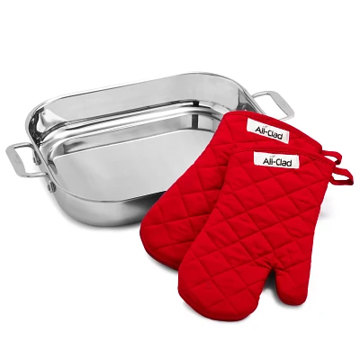 All-Clad Lasagna Pan and Mitt