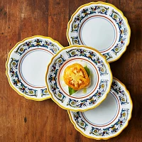 Sur La Table Nova Deruta Appetizer Plates, Set of 4