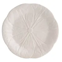 Bordallo Pinheiro Cabbage Beige Dessert Plate