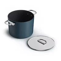 Joseph Joseph Space Ceramic Nonstick Stock Pot with Folding Handles & Lid, 8.5-qt.