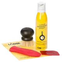 Lodge Seasoned Cast Iron Care Kit