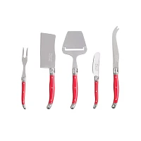  French Home Laguiole 5-Piece Cheese Knife Set