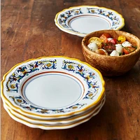 Sur La Table Nova Deruta Appetizer Plates, Set of 4