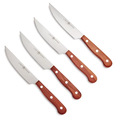 Wüsthof Plum Wood 4-Piece Steak Knife Set