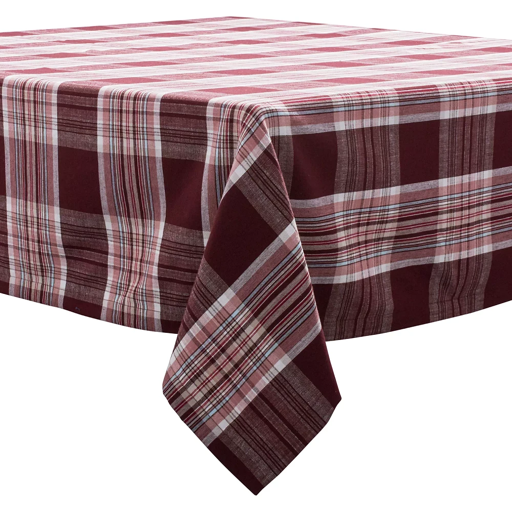 Sur La Table Fall Harvest Plaid Tablecloths