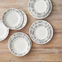 Sur La Table Plat du Jour 12-Piece Dinnerware Set