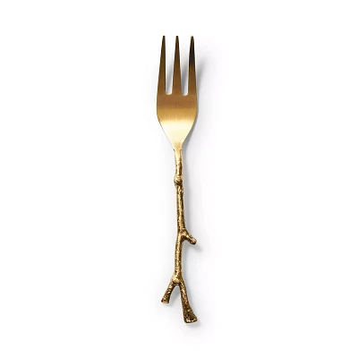 Sur La Table Gold Twig Fork