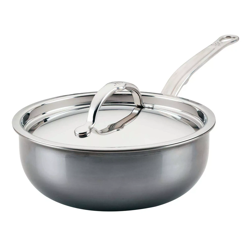 Hestan NanoBond Titanium Saucier with Lid, 2 qt.