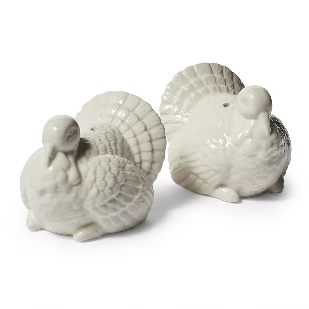 Sur La Table Thanksgiving Turkey Salt & Pepper Shaker Set