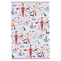 Nutcracker Kitchen Towel, 28" x 18"