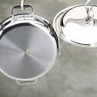 All-Clad D3 Stainless Steel 50th Anniversary Casserole with Lid, 3 qt.