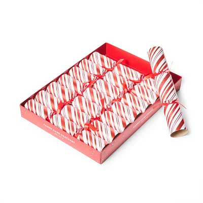 Sur La Table Candy Cane Crackers, Set of 8