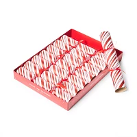 Sur La Table Candy Cane Crackers, Set of 8