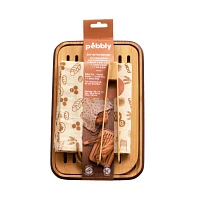 Pebbly 3-Piece Baker Set