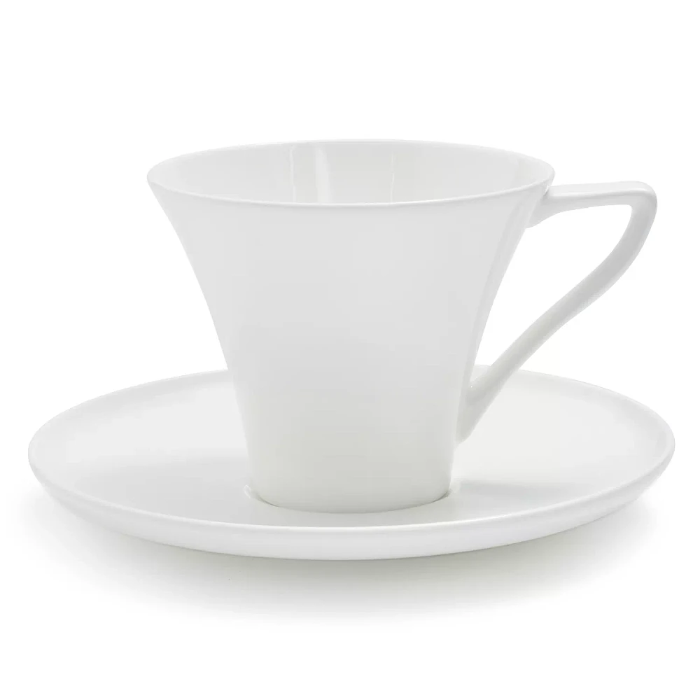 Fortessa Taura Bone China Mug with Saucer