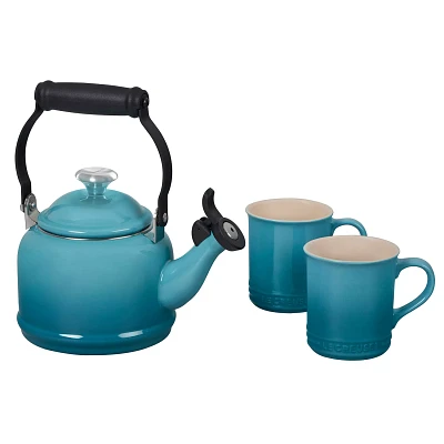 Le Creuset 3-Piece Demi Kettle & Mug Set