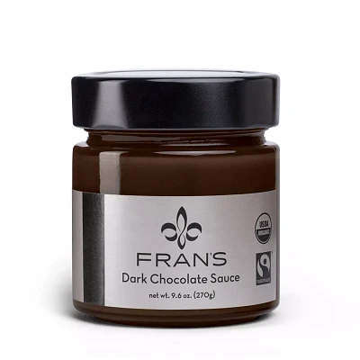 Fran’s Chocolates Dark Chocolate Sauce, 9 oz.