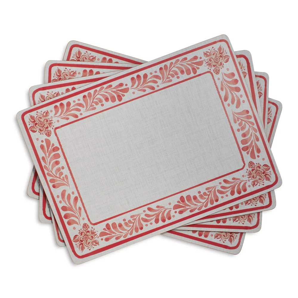 Sur La Table Marisol Cork-Backed Placemats, Set of 4