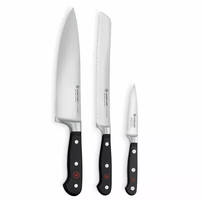 Wsthof Classic 3-Piece Chef Knife Set