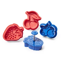 Sur La Table Berry Pie Plunger Cookie Cutters, Set of 4