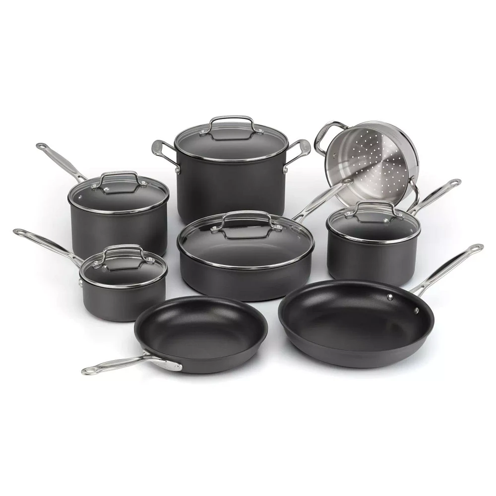 Cuisinart Chef's Classic Hard Anodized Nonstick 13-Piece Cookware Set