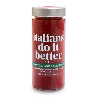 Italians Do It Better Tomatoes & Basil Pomodoro Sauce, 10.23 oz.