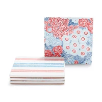 Sur La Table Pique-nique Floral Coasters, Set of 4