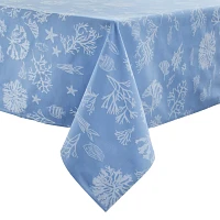 Sur La Table Jacquard Coral Tablecloth