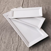 Sur La Table Porcelain Platters, Set of 3