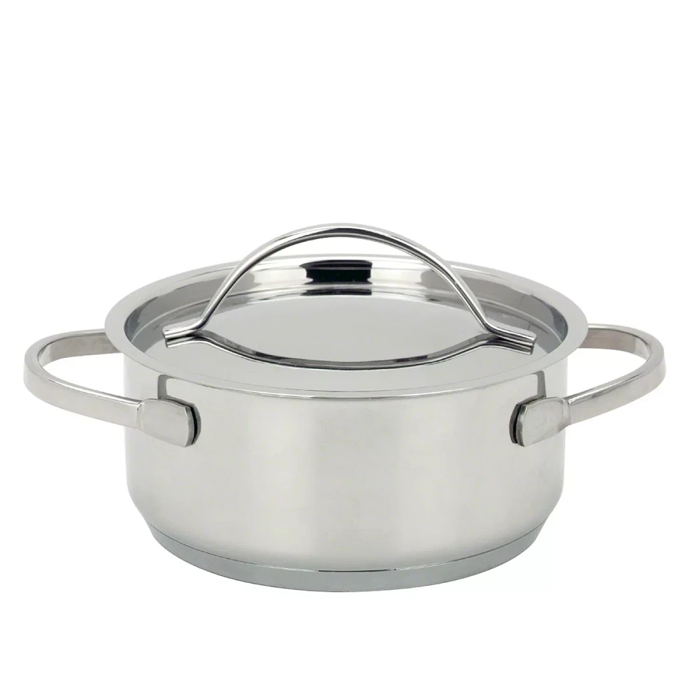 Demeyere Resto3 Stainless Steel Mini Dutch Oven, Set of 4