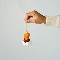 Sur La Table Dipped Nugget Glass Ornament, 3"