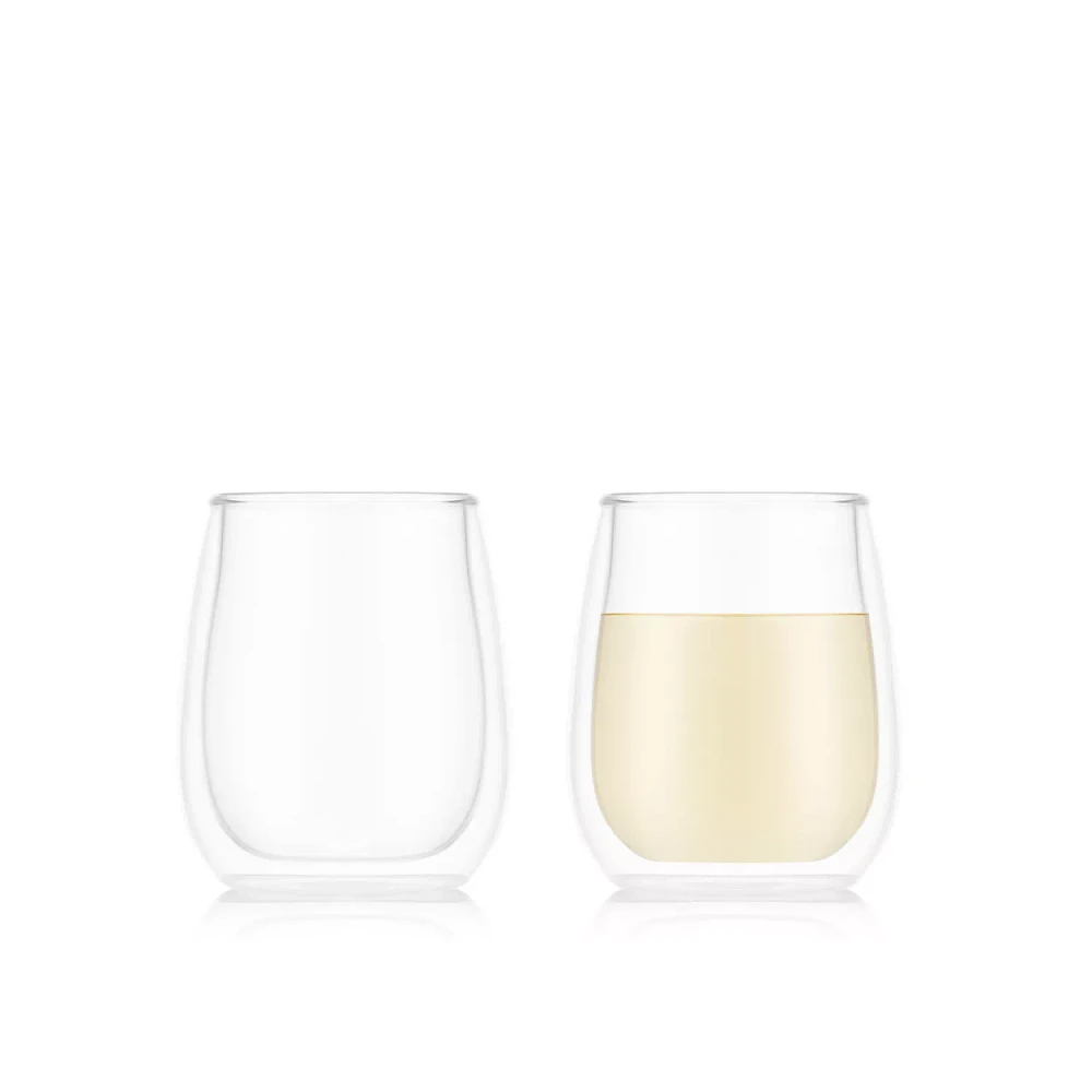 Bodum SKÅL Chardonnay Glasses, Set of 2