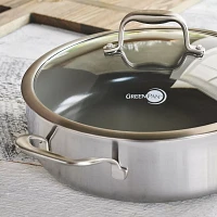 GreenPan Diamond + Evershine Sauté Pan, 5 qt.