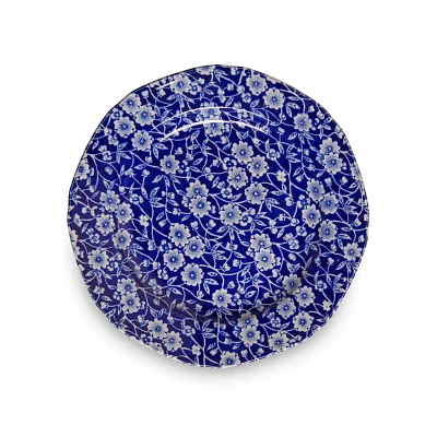 Burleigh Blue Calico Appetizer Plate