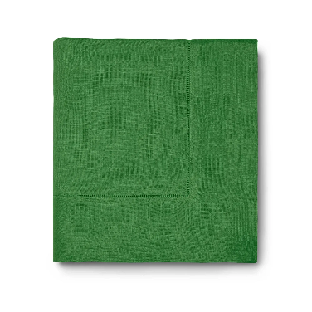 Sferra Festival Linen Emerald Tablecloth