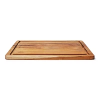 Sur La Table Reversible Teak Carving Board