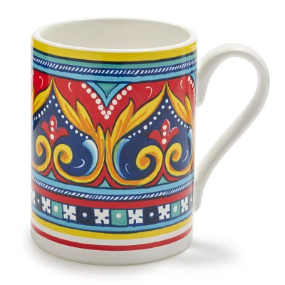 Sur La Table Geo Deruta Mug