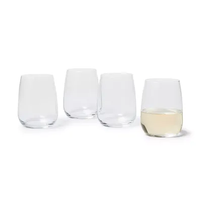 Sur La Table Bistro Stemless Wine Glasses
