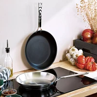 Cristel 1826 Stainless Steel & Nonstick Mixed Skillet Set, 10"