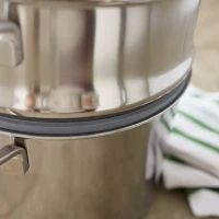 Demeyere Industry5 Stainless Steel Steamer Insert, 5.5 Qt.