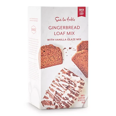 Sur La Table Gingerbread Loaf Mix with Vanilla Glaze